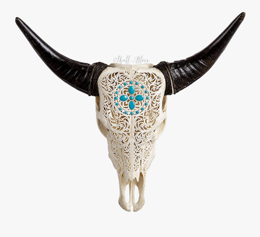 Cattle Skull Xl Horns Animal - Png Cow Skull Wall Mount, Transparent Clipart