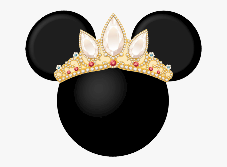 Minnie Mouse Mickey Mouse Rapunzel Disney Princess - Mickey Mouse Ears With Crown, Transparent Clipart