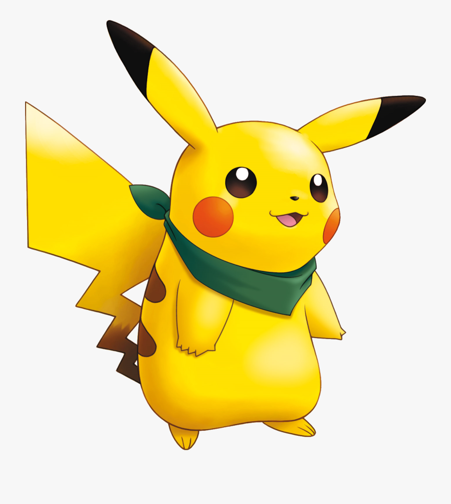 Pikachu Pokemon Mystery Dunge - Pokemon Mystery Dungeon Bandana, Transparent Clipart