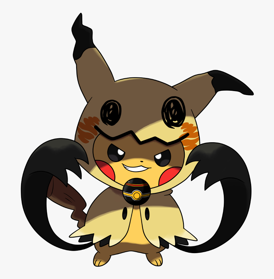 #pokemon #pikachu #mimikyu #cosplay #costume - Pokemon Mimikyu, Transparent Clipart