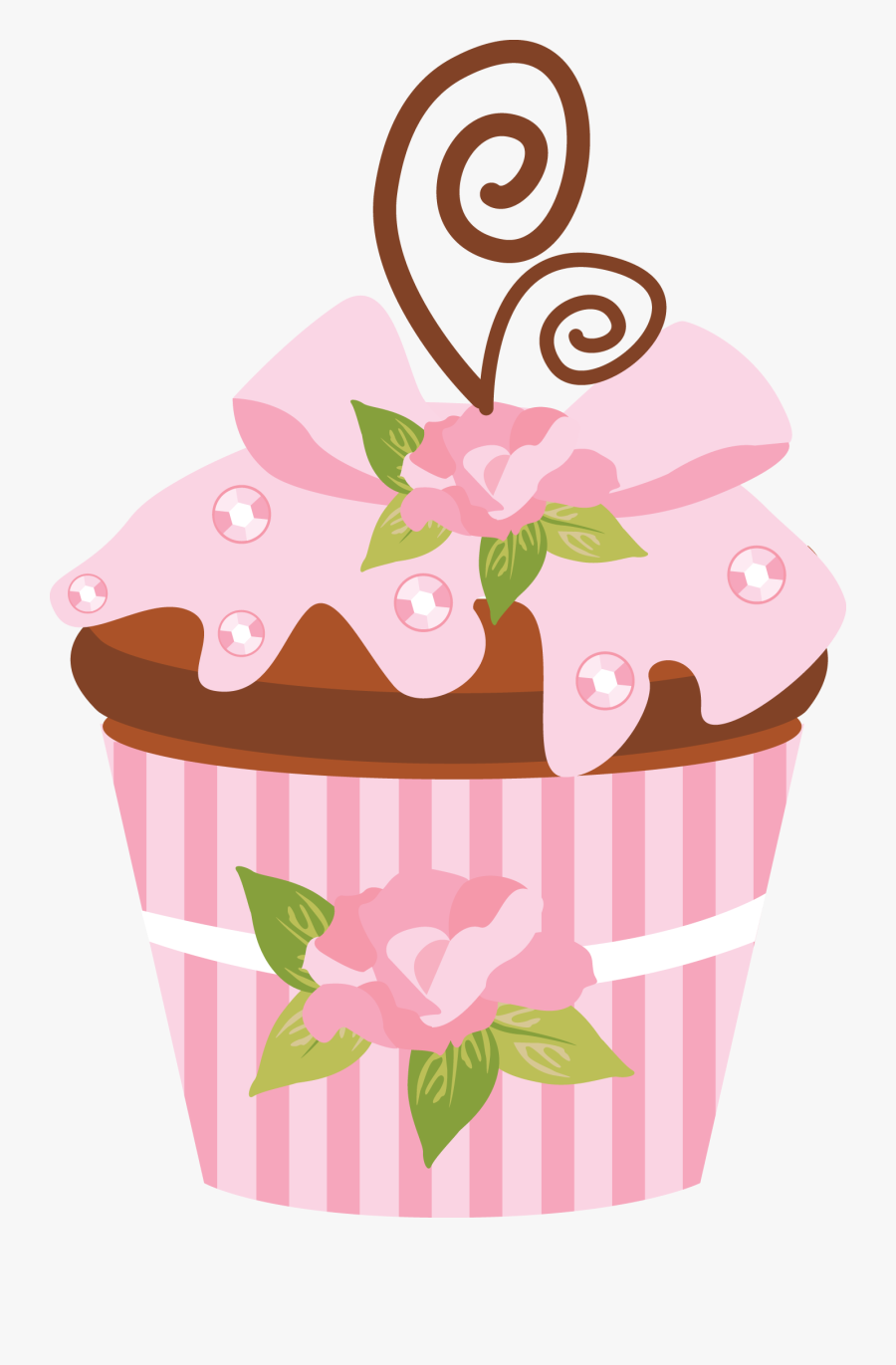 Cupcake Clipart Galaxy - Cupcakes Png Minus, Transparent Clipart