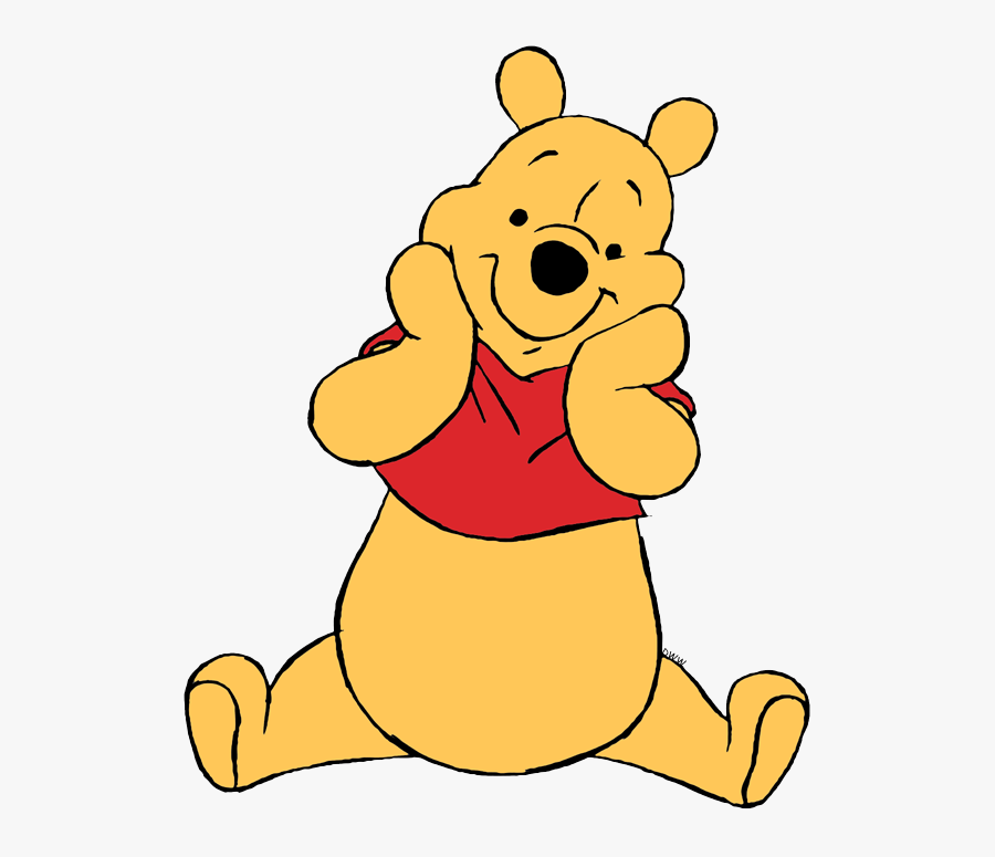 Cute Winnie The Pooh, Transparent Clipart