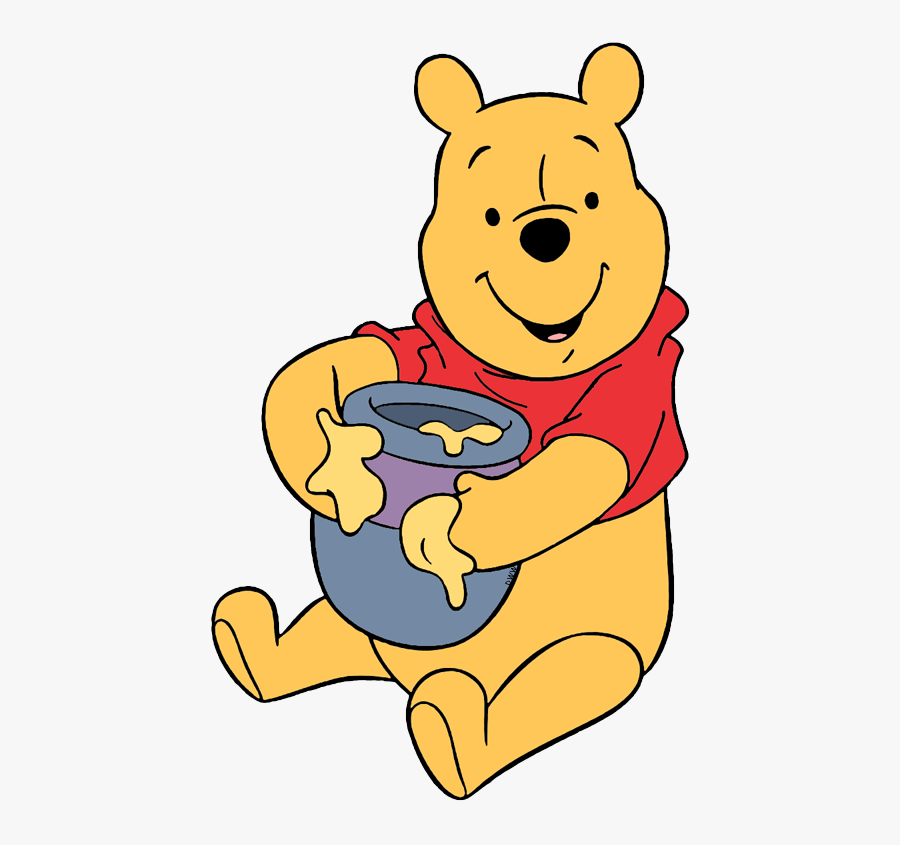Winnie The Pooh With Honey Pot , Free Transparent Clipart - ClipartKey