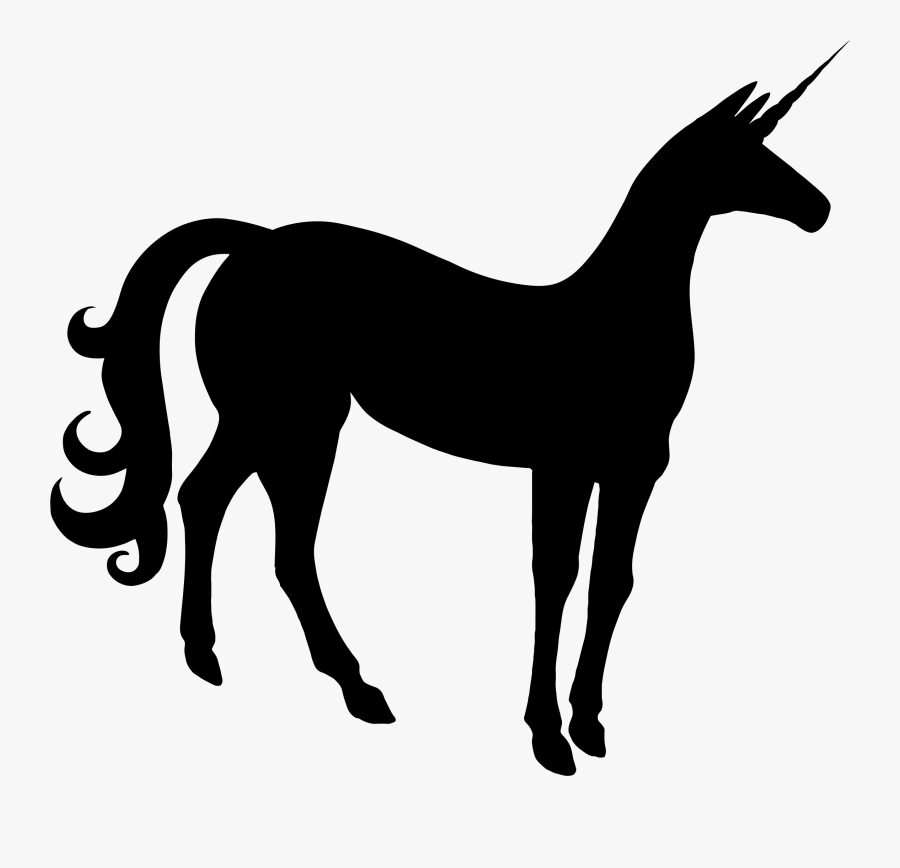 Clipart Unicorn Silhouette - Boxer Dog Graphic, Transparent Clipart