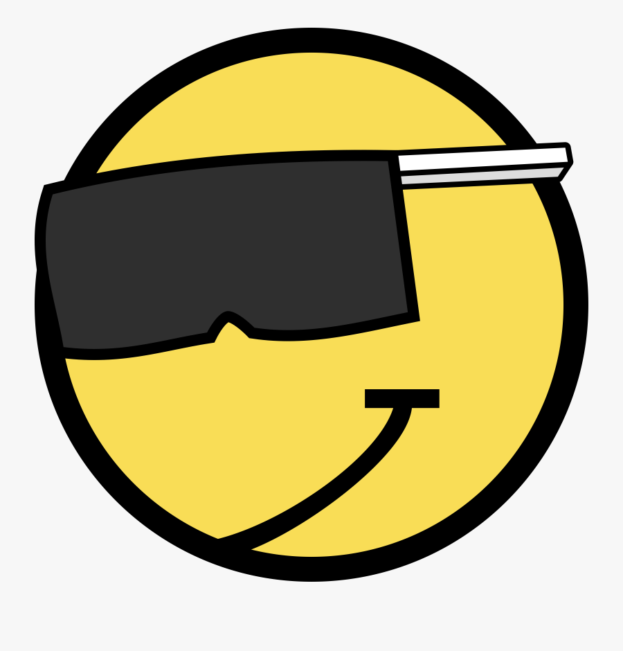 Clipart Cool Smiley - Clipart Cool, Transparent Clipart