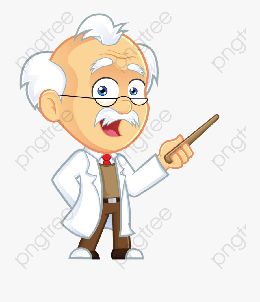 Respect Clipart Elder - Professor Cartoon Png, Transparent Clipart