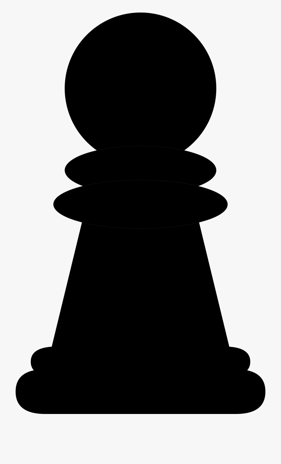 This Free Icons Png Design Of Pawn - Clip Art Chess Pieces Pawn, Transparent Clipart