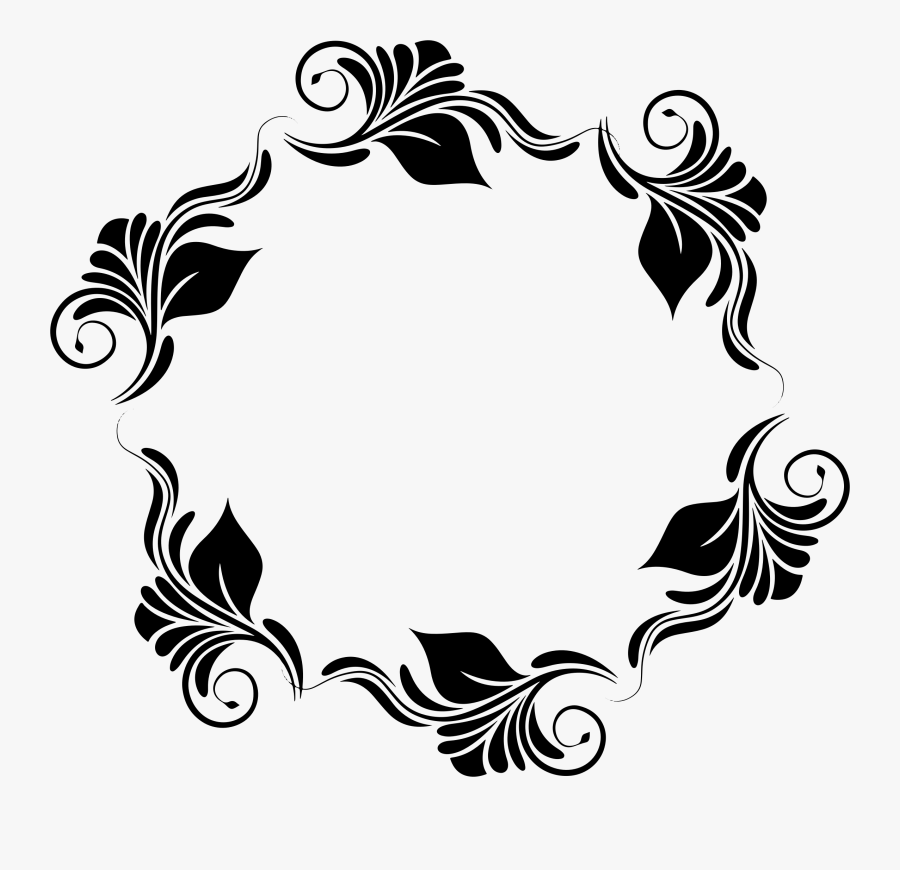 Clipart - Circle Flower Design Pattern Png, Transparent Clipart
