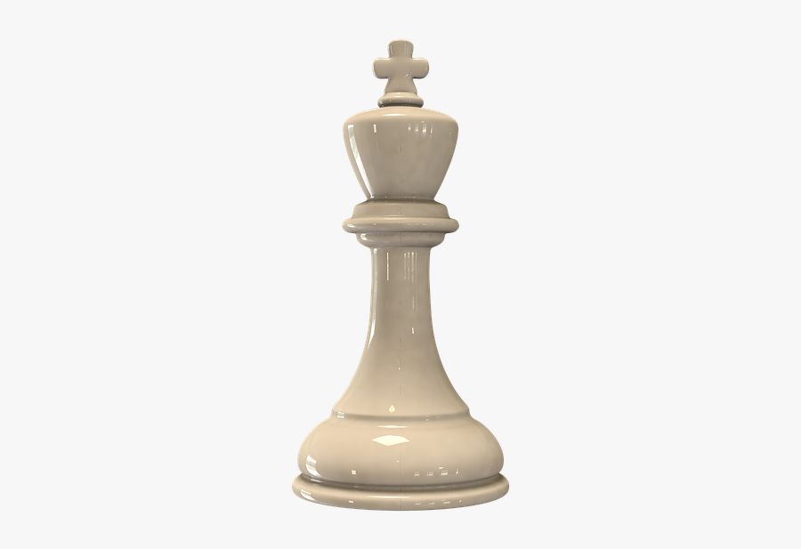 Chess, Figure King White - Transparent Background Chess Pieces Png, Transparent Clipart