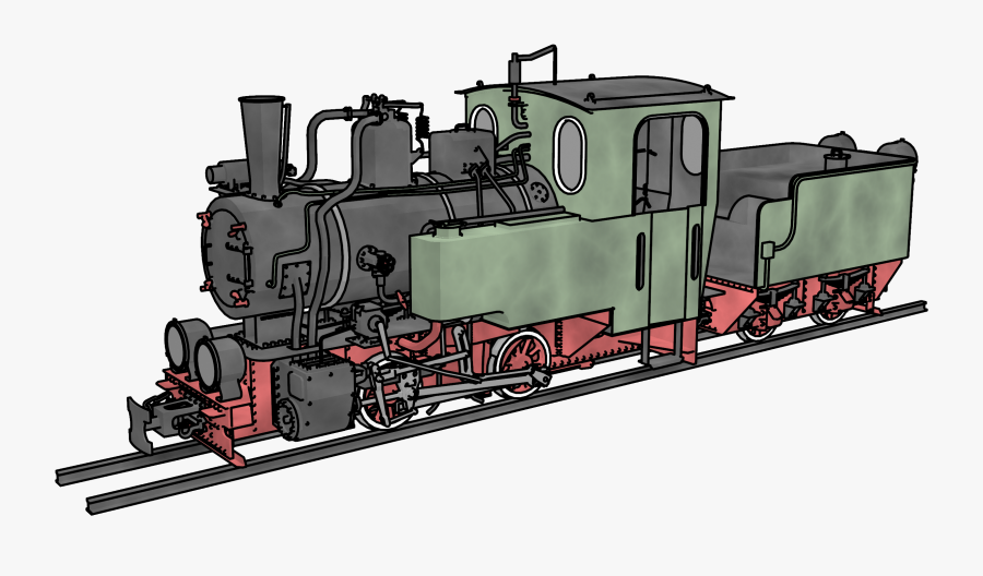 T2 71 Steam Locomotive Clipart Png Picture - Model Railway Clip Art, Transparent Clipart