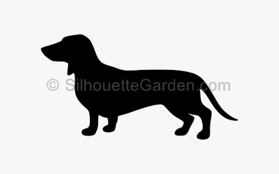 Dachshund Clipart Svg - Free Dog Silhouette Dachshunds, Transparent Clipart