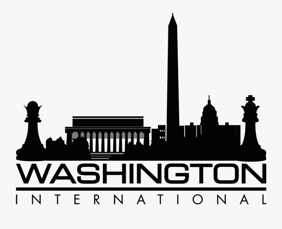 Washintllogo - Washington Dc Skyline Silhouette Png, Transparent Clipart