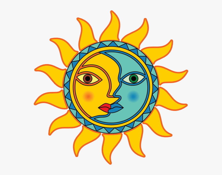Sun And Moon South America Clipart , Png Download - Sun And Moon Png, Transparent Clipart