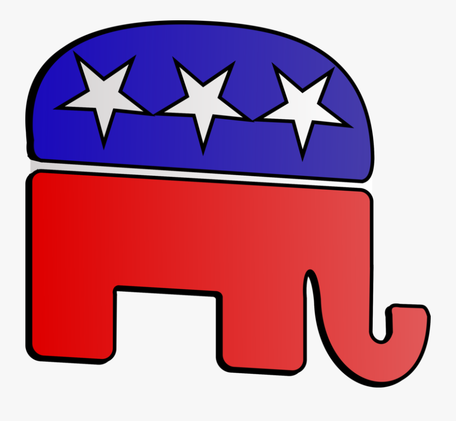 Area,text,line - Republican Elephant, Transparent Clipart