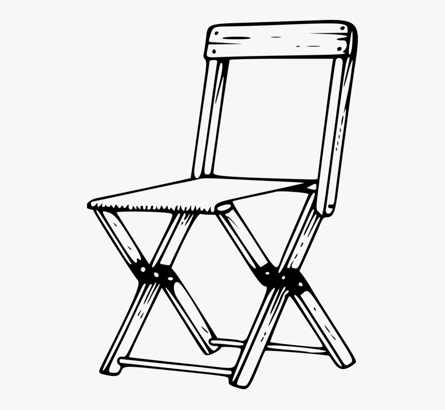 Line Art,outdoor Furniture,angle - Camp Chairs Clip Art Black And White, Transparent Clipart