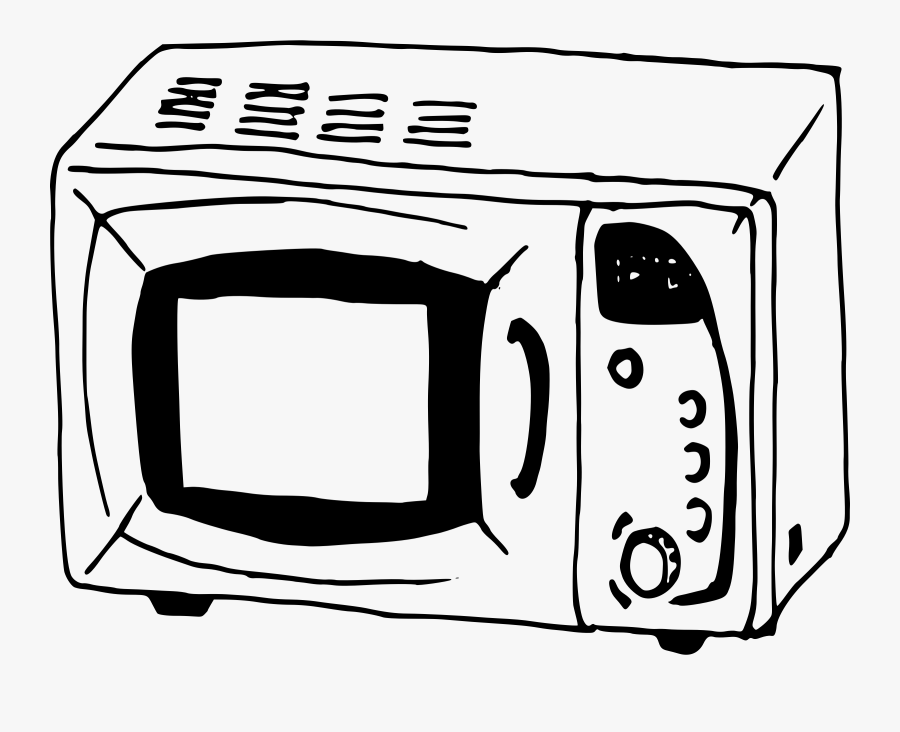 Free Clipart - Oven Black And White, Transparent Clipart