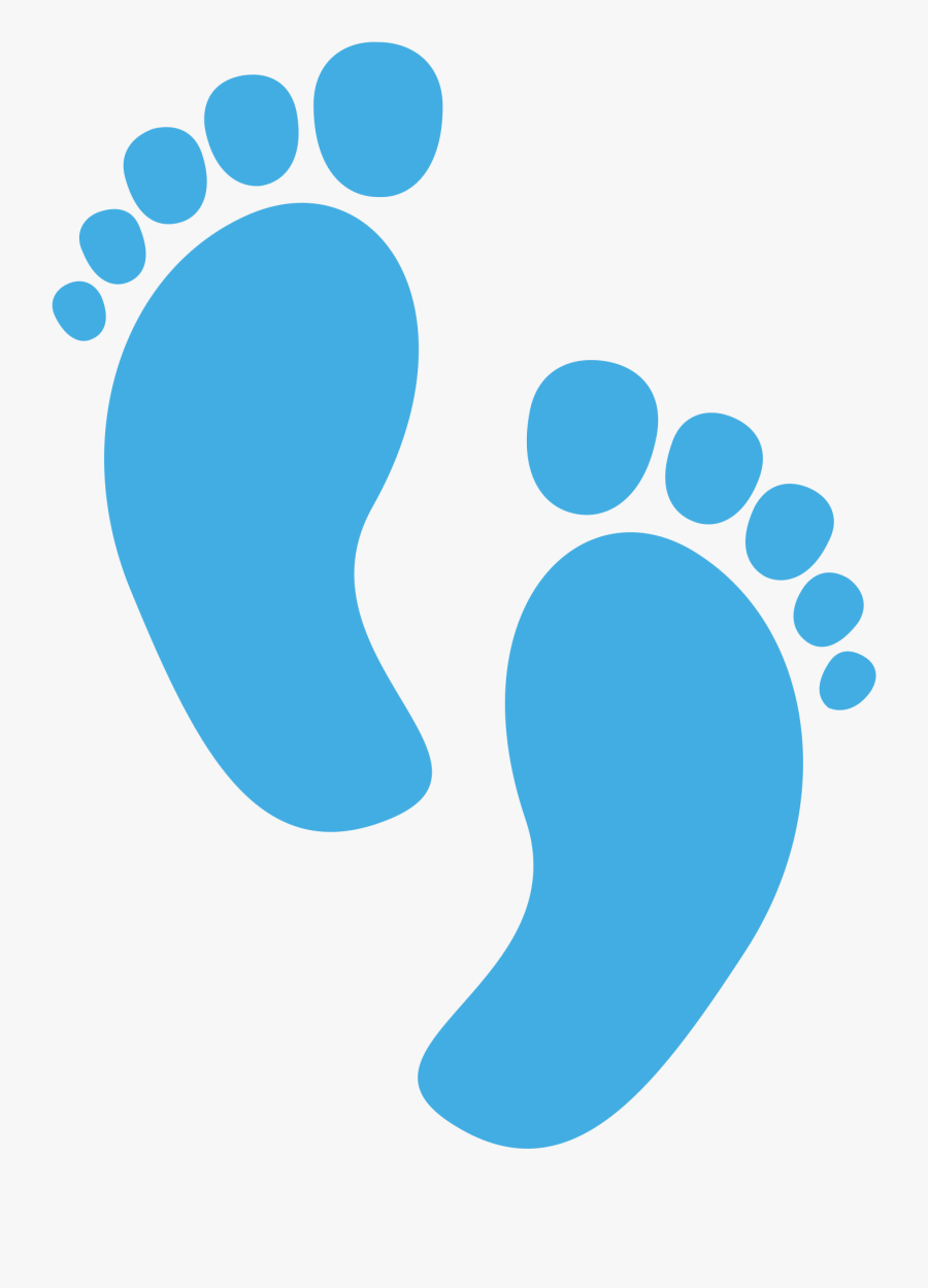 Transparent Footprints Clipart - Baby Footprint Png, Transparent Clipart
