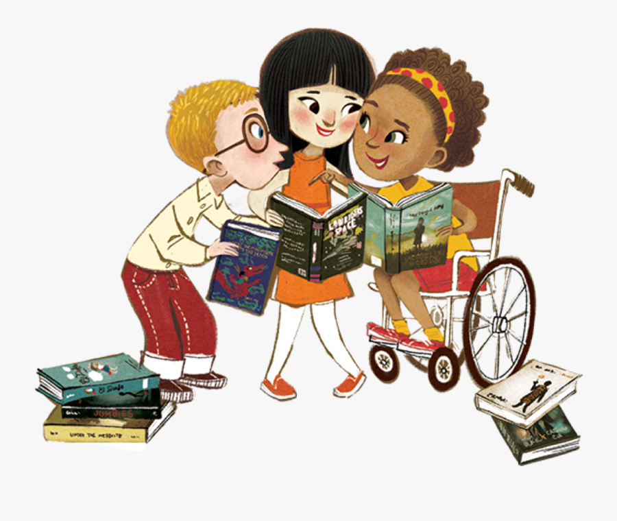 We Read Diverse Books, Transparent Clipart