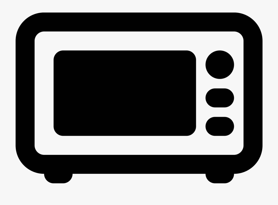 Vector Free Download Microwave Oven Clipart - Microwave Icon Png, Transparent Clipart