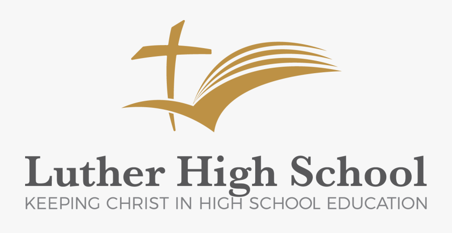 Luther High School Logo, Transparent Clipart