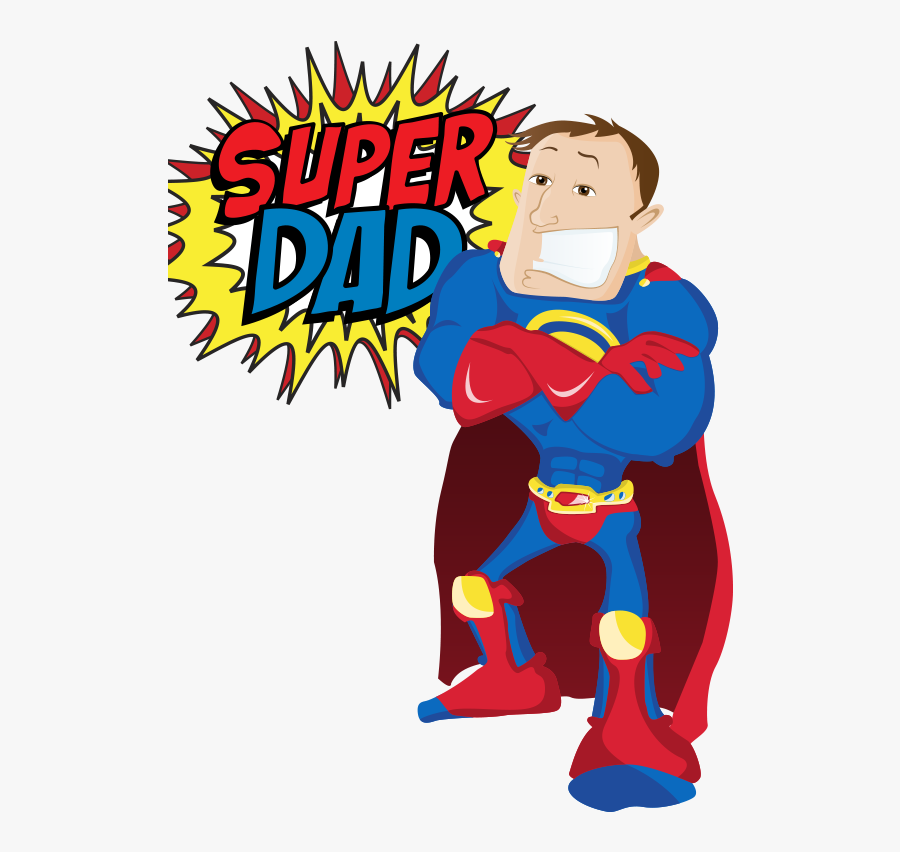 Super Dad Png Transparent Super Dad Images - Father's Day Super Dad, Transparent Clipart