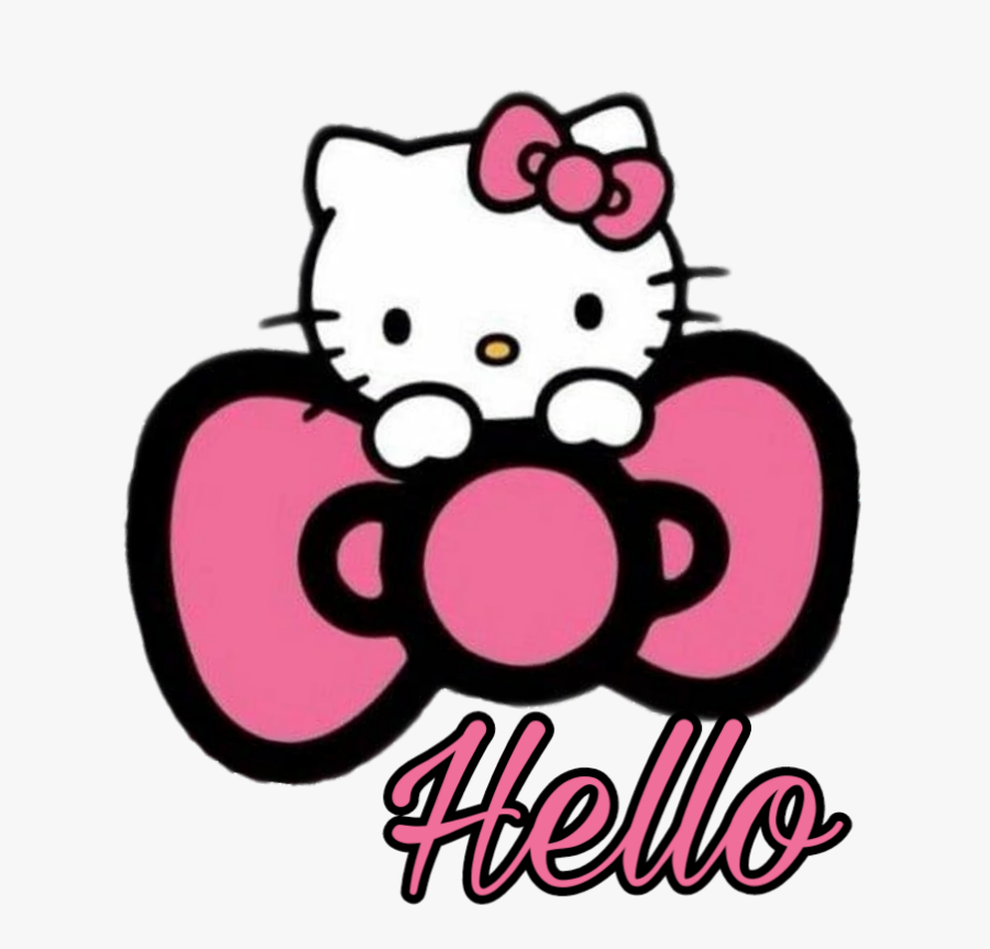 Hellokitty Hellokittysticker Hellokittyaddict Hello Pink Hello Kitty Png Free Transparent Clipart Clipartkey