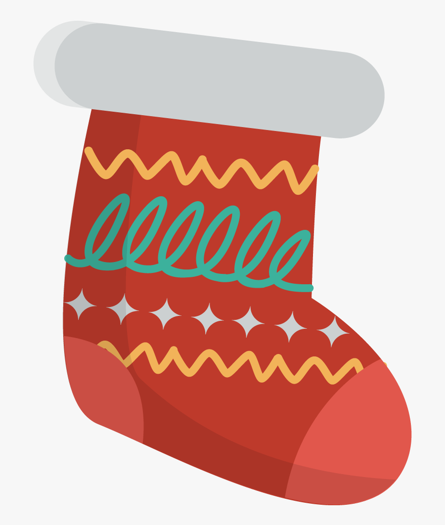 Stocking Clipart Cute Christmas Stocking - Christmas Stockings Clipart, Transparent Clipart