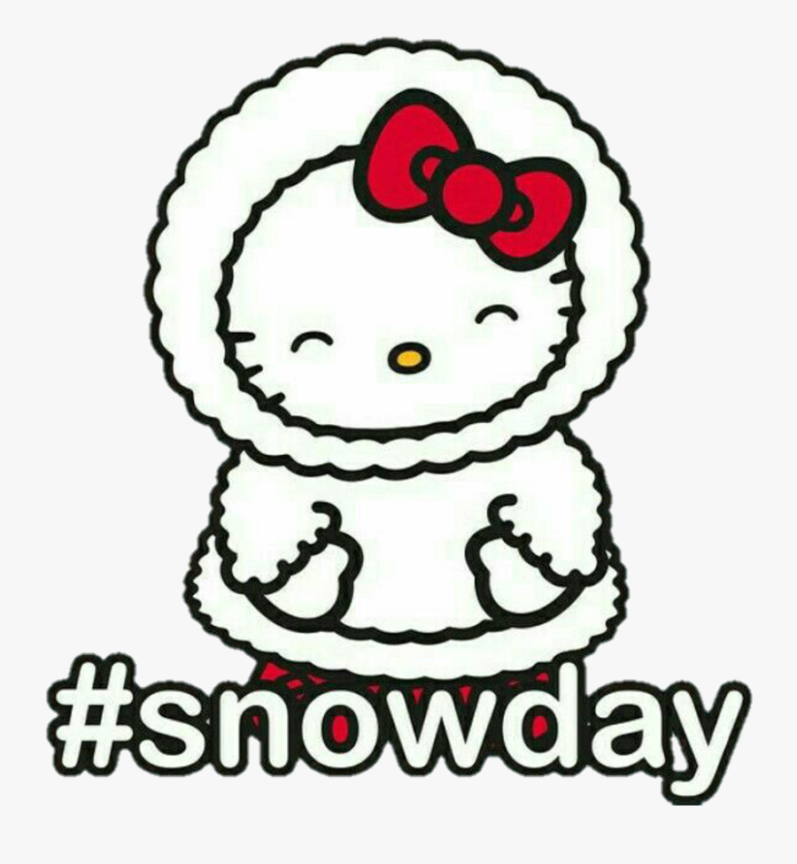 Hellokitty Kawaii Kitty Winter Invierno Snowday Snow - Hello Kitty Pouches For Lava Z60, Transparent Clipart
