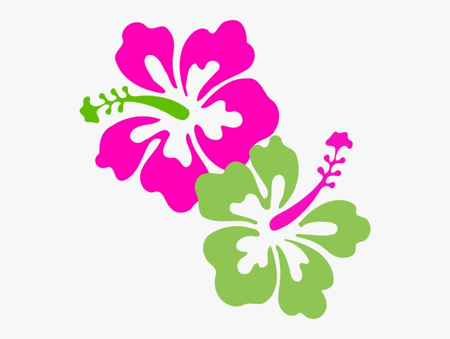 Hawaiian Flower Clipart At Getdrawings - Clipart Hibiscus Flower Png, Transparent Clipart