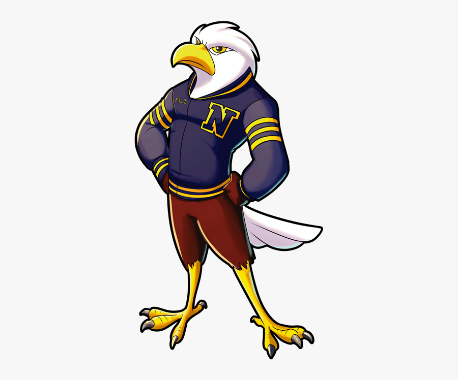 Liberty North Eagles Logo, Transparent Clipart