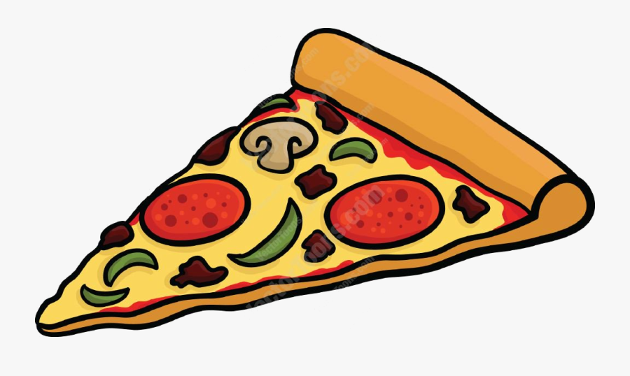 Pizza Clipart Slice Of Cartoon Vector Toons For Teachers - Slice Of Pizza Cartoon, Transparent Clipart