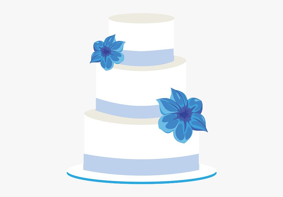 Wedding Cake Clipart With Black Background, Transparent Clipart