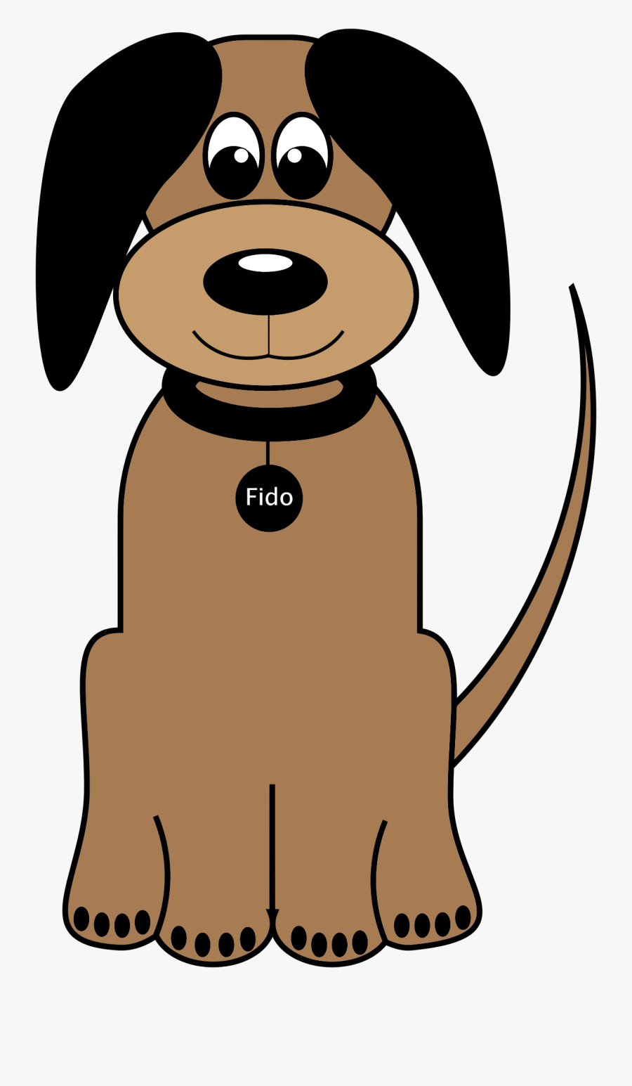 Pets Clipart Cartoon - Cartoon Easy Dog, Transparent Clipart