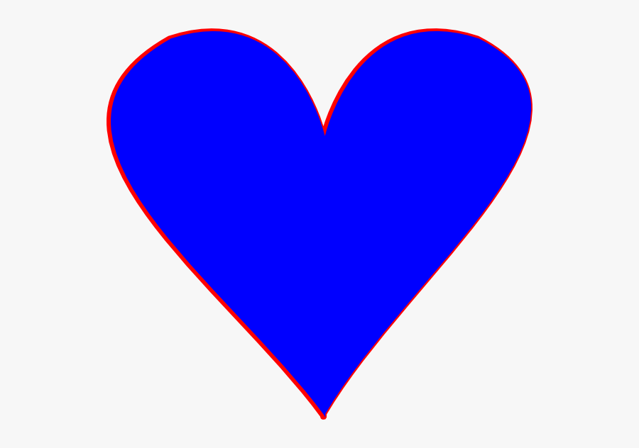 Blue Heart Svg Clip Arts - Navy Blue Heart Clipart, Transparent Clipart