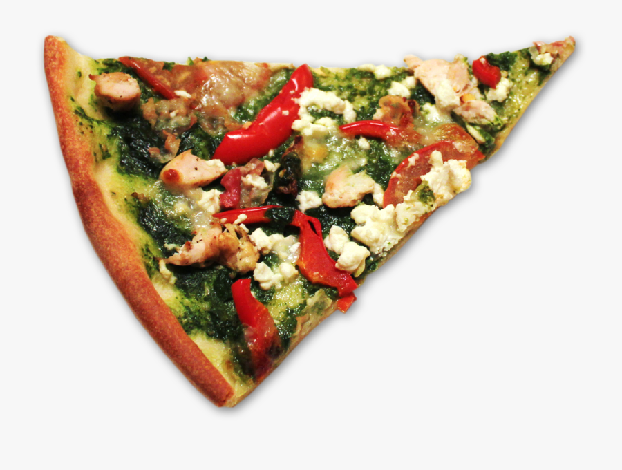Transparent Pizza Slice Png - Vegetarian Pizza Slice Png, Transparent Clipart