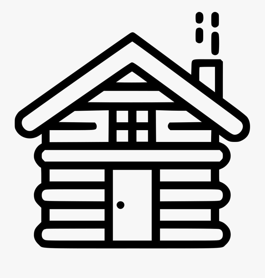 Cabin Clipart Svg - Cabin Icon Png, Transparent Clipart