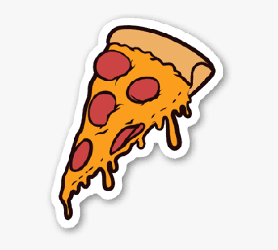 Cartoon Pizza Slice Png, Transparent Clipart