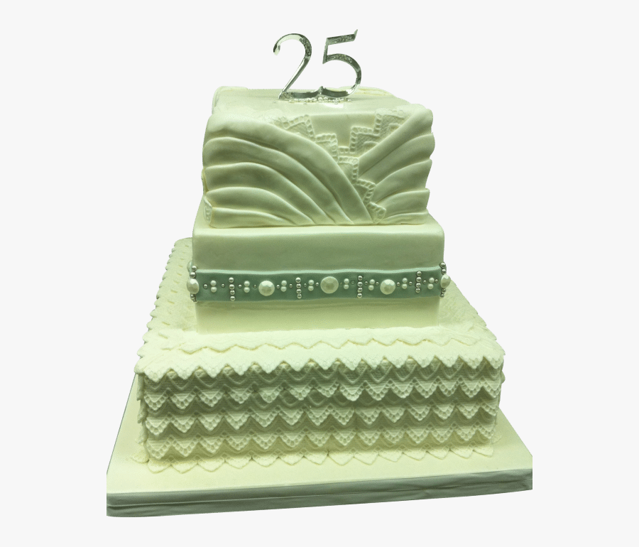 Transparent Elegant Wedding Cake Clipart - Cake Decorating, Transparent Clipart
