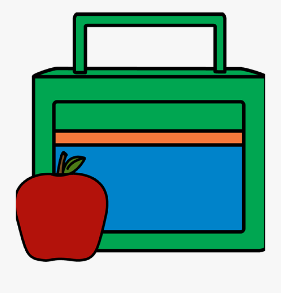 Lunch Box Clipart School Lunch Box Clip Art School - Apple On A Box Clipart, Transparent Clipart