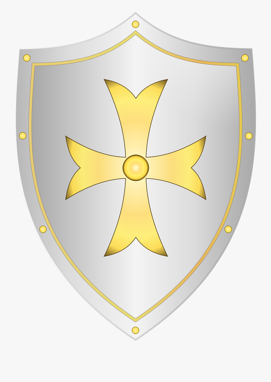 Shield,symmetry,symbol - Medieval Knight Shield Clipart, Transparent Clipart