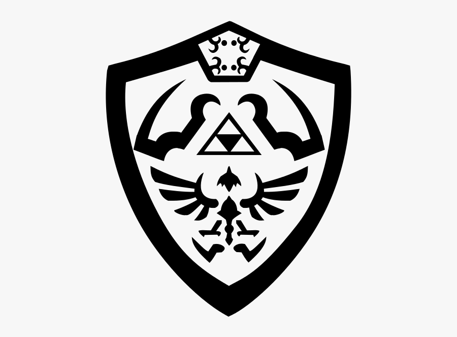 Download Hylian Shield - Zelda Shield Svg , Free Transparent ...