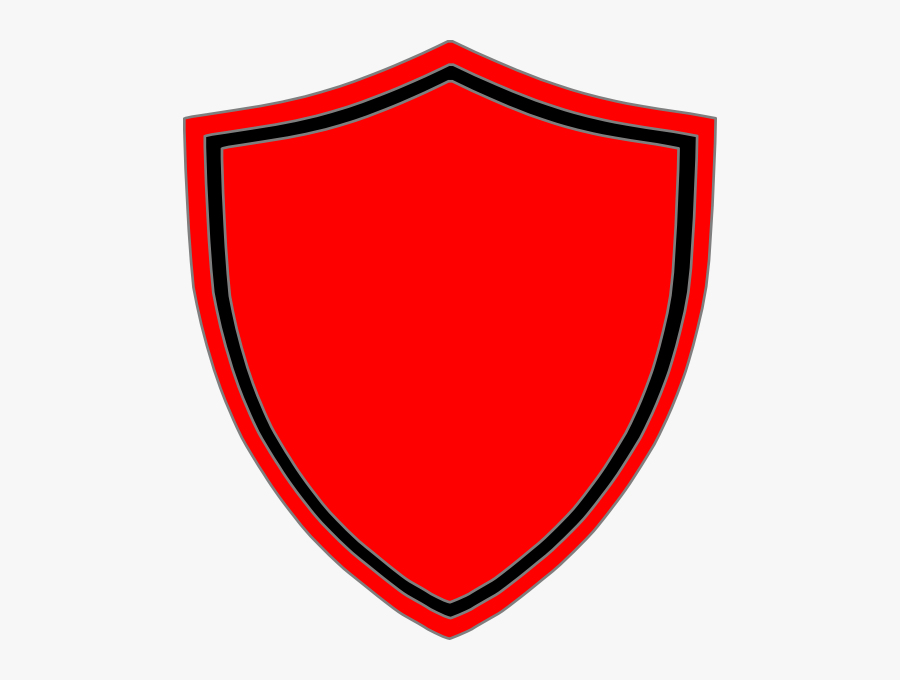 Shield Clipart Transparent Background - Red Shield, Transparent Clipart