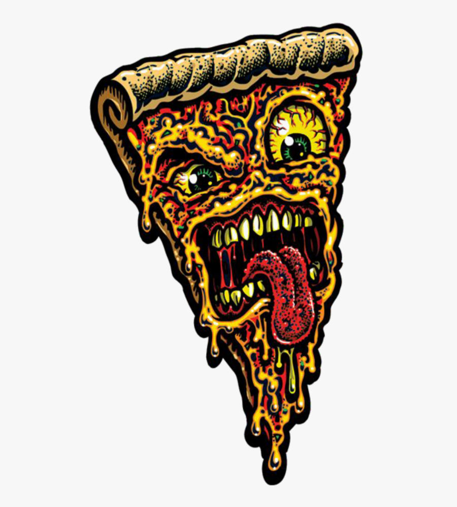 #mq #pizza #pizzaslice #food #ugly - Santa Cruz Skateboards Arts, Transparent Clipart