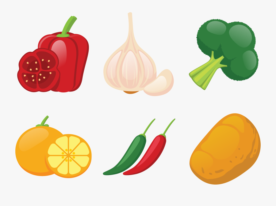 Bell Pepper Winter Squash Vegetable Illustration - Free Vegetable Png Illustrations, Transparent Clipart