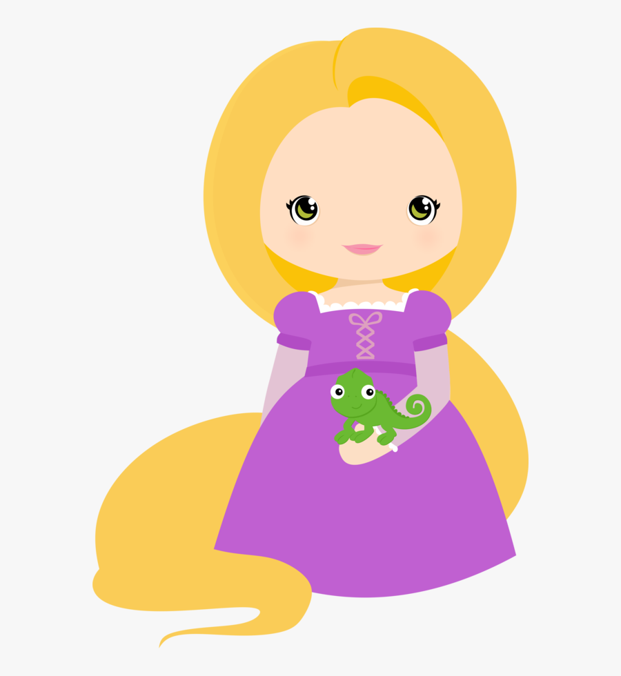 Cinderella Clipart Rapunzel Princess - Princesa Rapunzel Baby Png, Transparent Clipart