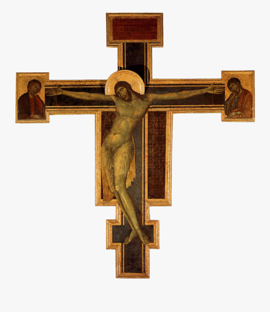 Best Crucifix Png Clipart - Cimabue Crucifix, Transparent Clipart