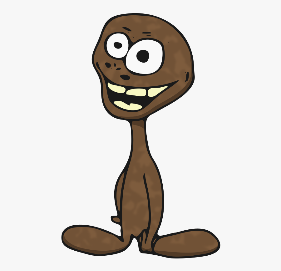 Alien Clipart - Brown Alien Clipart, Transparent Clipart