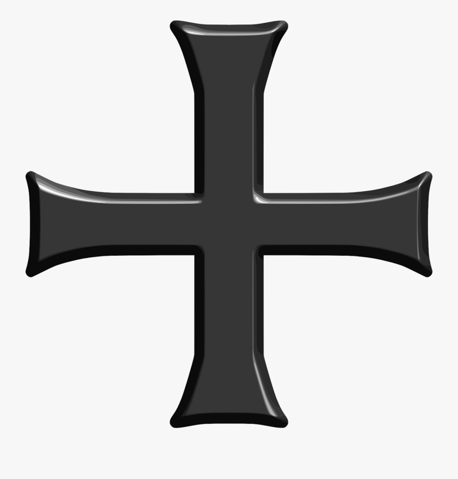 Tatzenkreuz Deutscher Ritterorden - Cross, Transparent Clipart