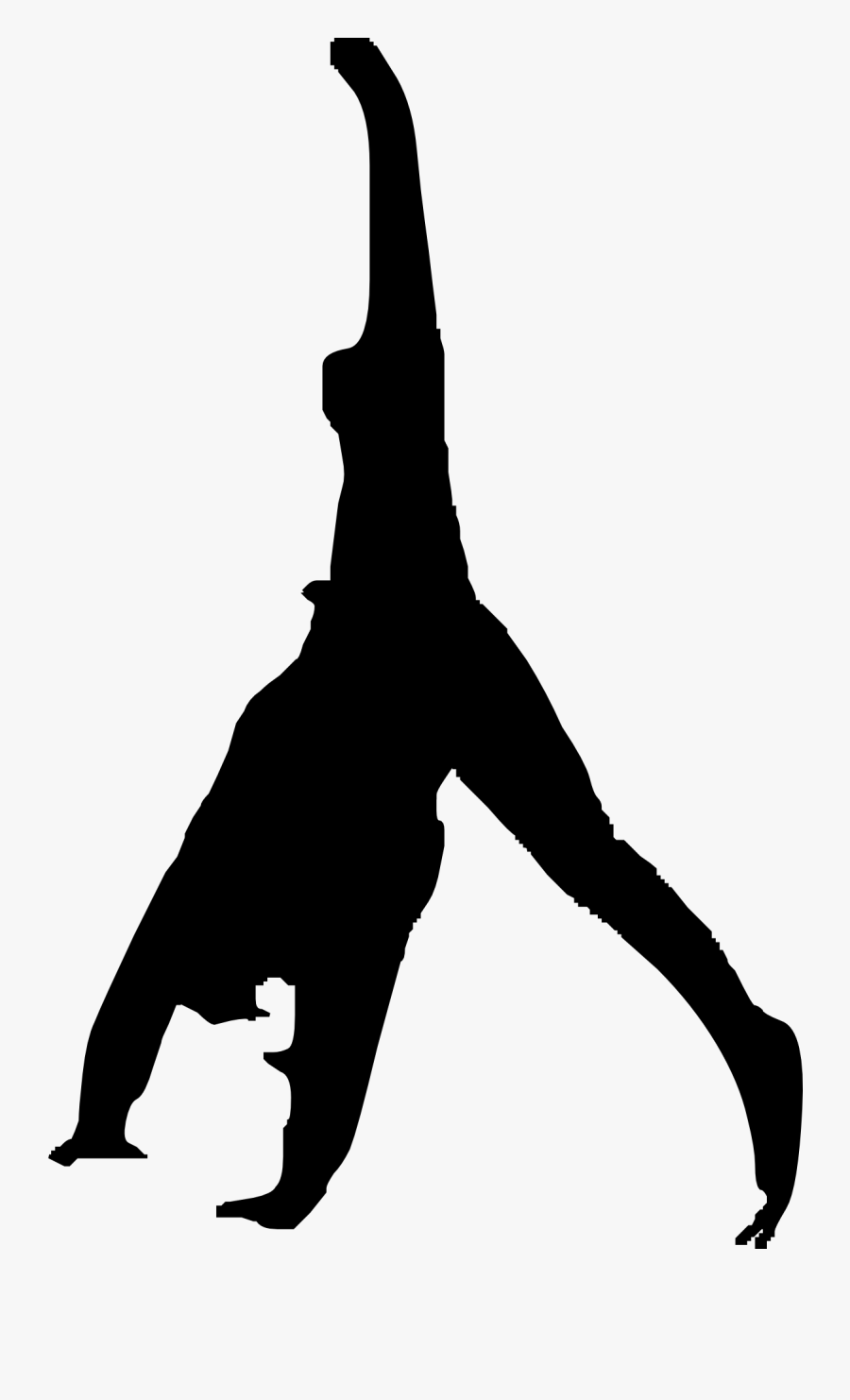 Transparent Gymnast Clip Art - Flip Png, Transparent Clipart