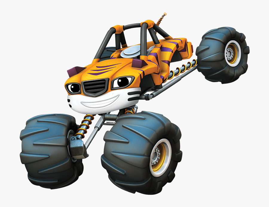 Blaze And The Monster Machines Stripes, Transparent Clipart